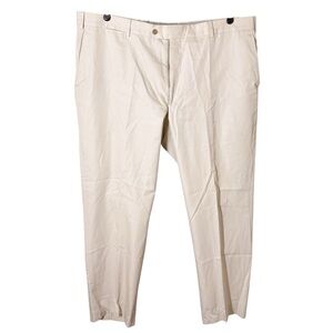 Ike Behar Men's Light Tan Suiting Pants Size 42W